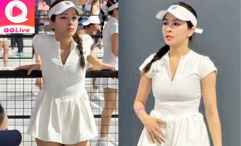 Trâm Anh tái xuất đánh pickleball